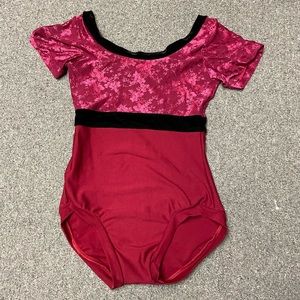 CUSTOM RED LEOTARD❤️